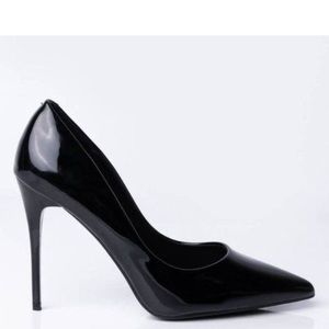 BN Xena Patent: Black High Heeled Stiletto Pump 8.5